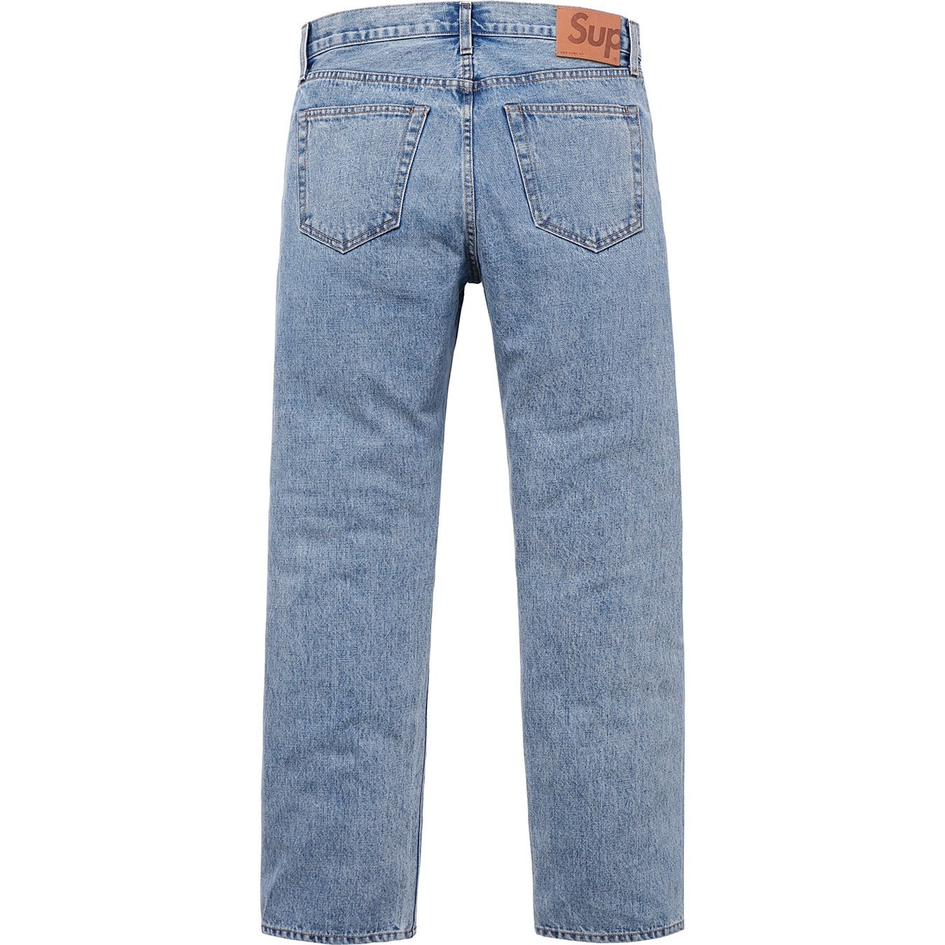 Stone Washed Slim Jean view 3